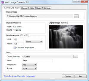 John´s Image Converter - náhled