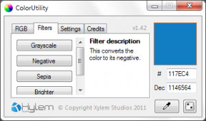 ColorUtility - náhled