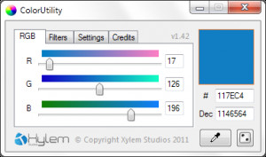 ColorUtility - náhled