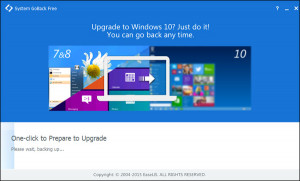 System GoBack Free - náhled