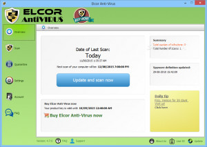 ELCOR Anti-Virus - náhled