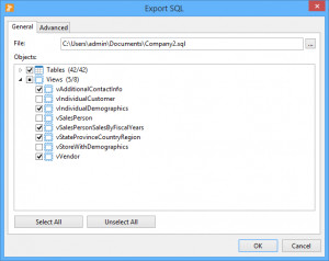 Navicat Data Modeler - náhled