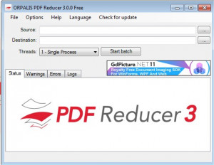 ORPALIS PDF Reducer - náhled