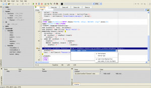 Vrode Script Editor - náhled