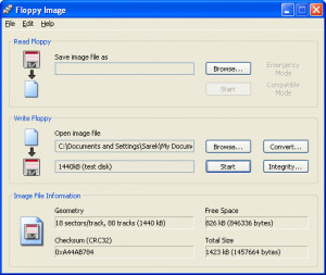 Floppy Image - náhled