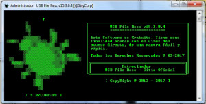 USB File Resc  - náhled