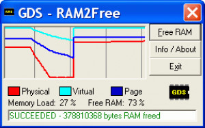 GDS Ram2Free - náhled