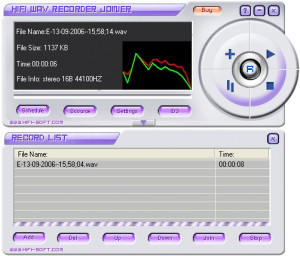HiFi WAV Recorder Joiner - náhled