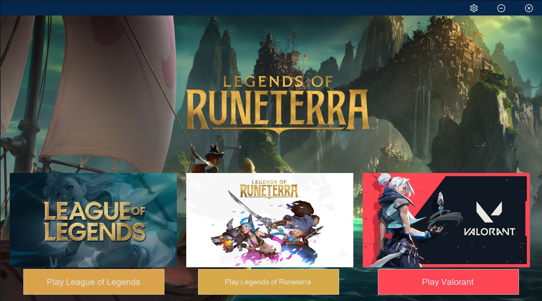 Unofficial Riot Games Launcher - Download