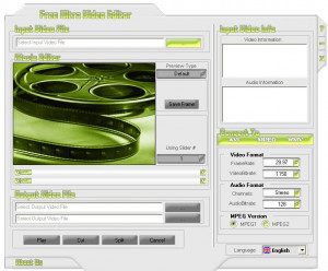 Free Ultra Video Editor - náhled