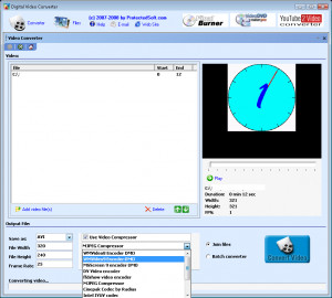 DigitalVideo Converter - náhled