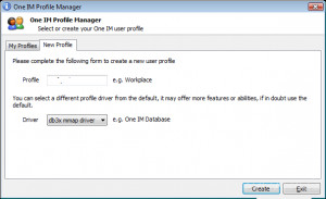 One Instant Messenger - náhled
