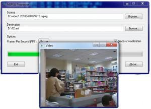 MJPEG Processor  - náhled