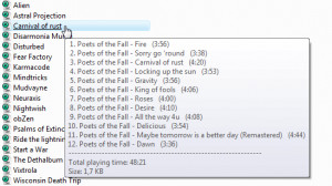 Winamp Playlist Preview - náhled