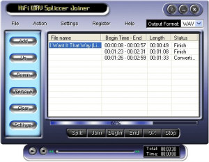 HiFi Wav Splitter Joiner - náhled