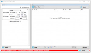 isimsoftware File Rename Software - náhled