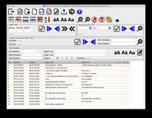 Subtitle Editor - náhled
