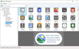 Smart SVG Viewer - náhled
