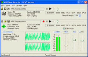 Midi2Wav Recorder - náhled