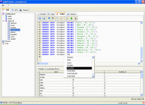 MyDB Studio for MySQL - náhled