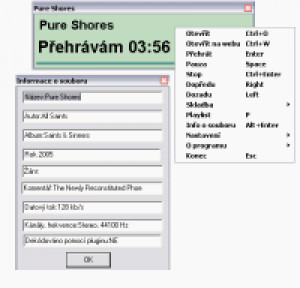 Přehrávač - náhled