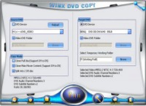WinX DVD Copy - náhled