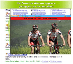Browster - náhled