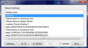 NetCatcher - náhled