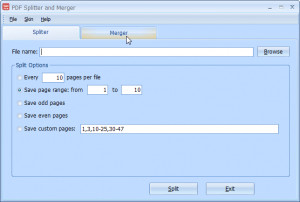 PDF Splitter and Merger Free - náhled