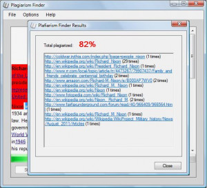 Plagiarism Finder Basic - náhled