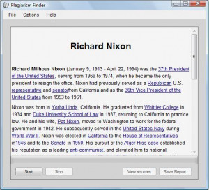 Plagiarism Finder Basic - náhled