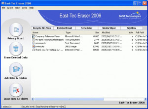 East-Tec DisposeSecure 2006 - náhled