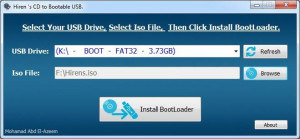 Hiren's CD 2 Bootable USB - náhled