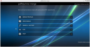 pdfMachine merge - náhled