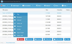 Apowersoft Screen Recorder Pro - náhled