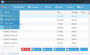 Apowersoft Screen Recorder Pro - náhled