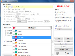 Apowersoft Windows Shutdown Assistant - náhled