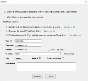 IP via Email - náhled