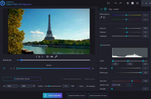 Ashampoo Video Filters and Exposure - náhled