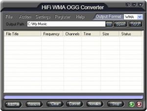 HiFi WMA OGG Converter - náhled