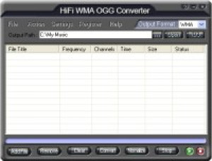HiFi WMA OGG Converter - náhled