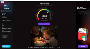 Nero Score - náhled