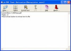 A-PDF Text Extractor - náhled