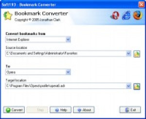 Soft193 Bookmark Converter - náhled