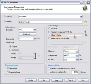 Sothink SWF to Video Converter - náhled