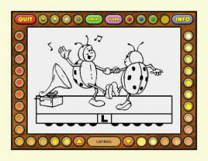 Coloring book 5: Alphabet train - náhled