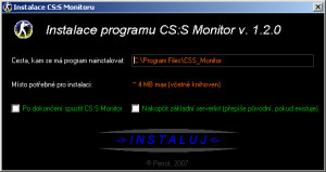 CS:S Monitor - náhled