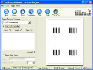 Cool Barcode Maker - náhled