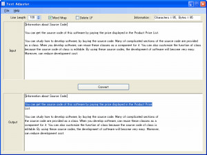 Text Adjuster - náhled