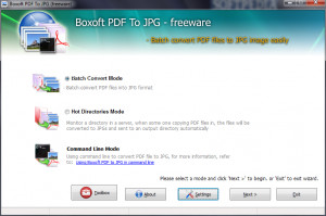 Boxoft PDF To JPG - náhled
